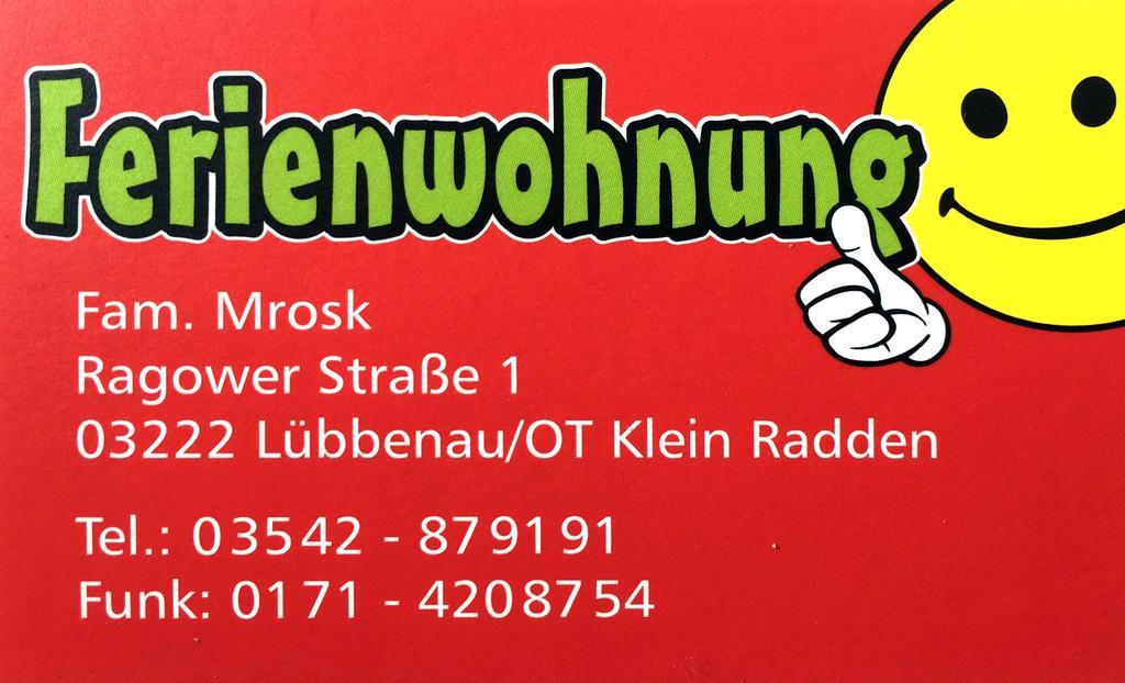 Ferienwohnung Smiley Lübbenau Extérieur photo